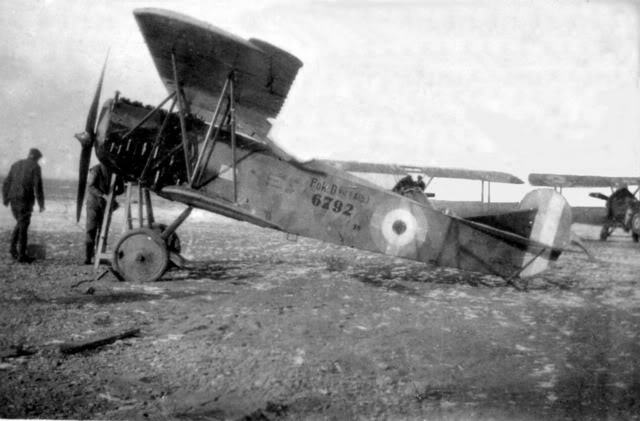 Model vliegtuig Fokker D VII